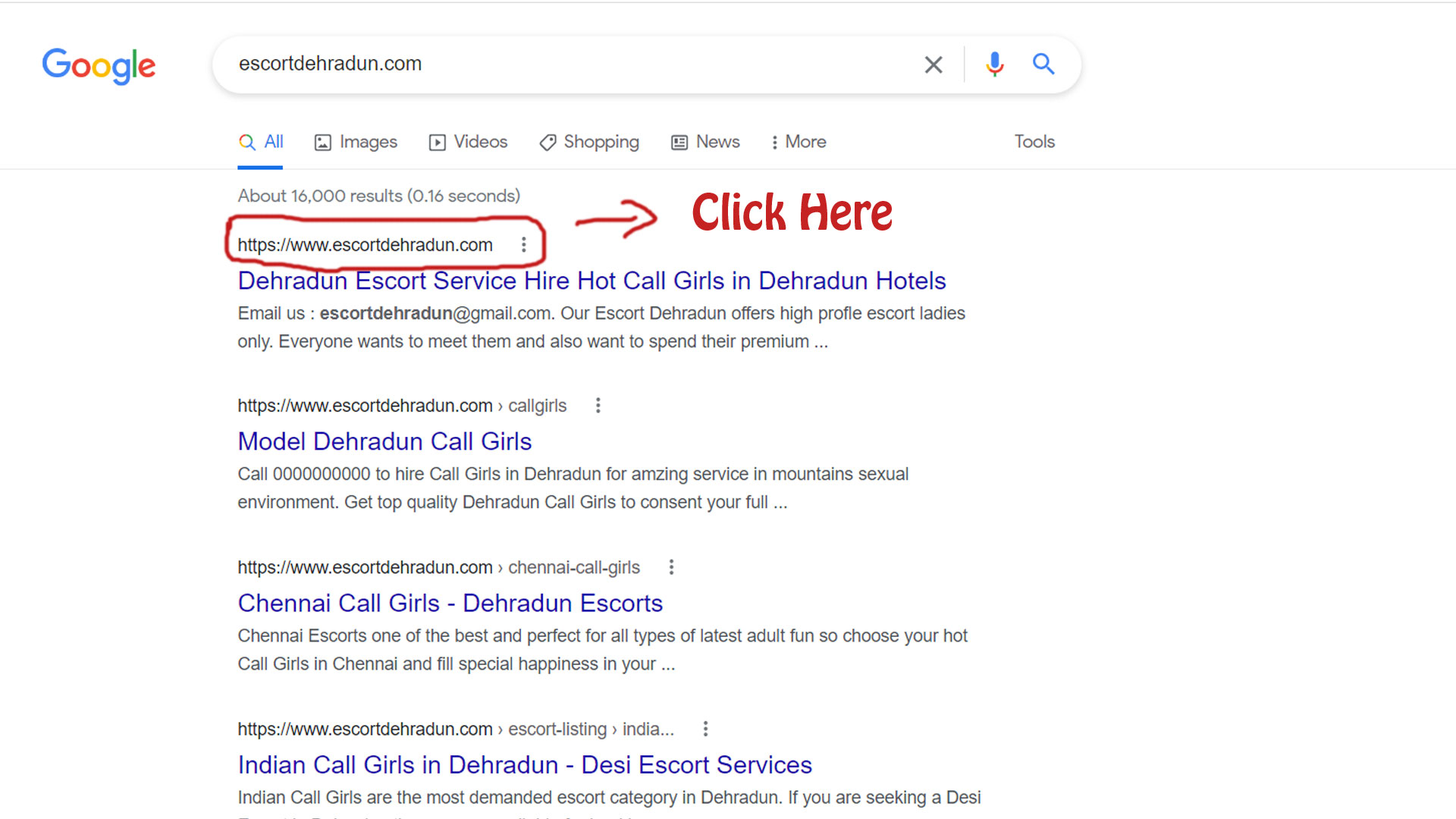 Find Escortsdehradun Website